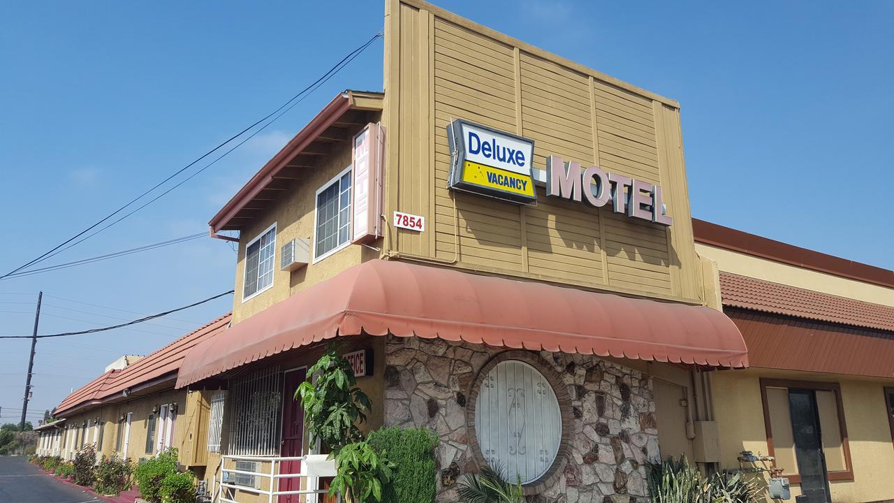 Deluxe Motel, Los Angeles Area ダウニー エクステリア 写真
